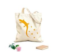 AILOONG Canvas Bag Lizard Exotic Animal Traces 340g/m² thick fabric Sketching bag