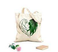AILOONG Canvas Bag Man Woman Devil Bad Romance Angel Demon Love 340g/m² thick fabric Sketching bag