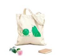 AILOONG Canvas Bag Monsters Funny Unicorn Fantastic Animals 340g/m² thick fabric Sketching bag