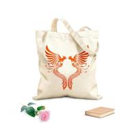 AILOONG Canvas Bag Phoenix Fantastic Beast Animals Birds 340g/m² thick fabric Sketching bag