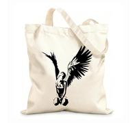 AILOONG Canvas Bag Religion Fallen Angel 12 oz thick fabric Sketching bag 35x40cm Large