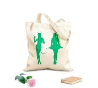 AILOONG Canvas Bag Silhouettes Angel and Demon 340g/m² thick fabric Sketching bag