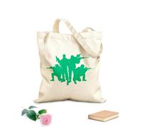 AILOONG Canvas Tote Bag Military Army Marines Navy Veteran Hero Support Our Troops 340g/m² thick fabric Replaces school bag