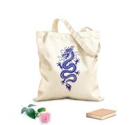AILOONG Canvas Wine Gift Bag a dragon chinese brush art tattoo design 340g/m² thick fabric Matches clothing