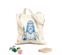 AILOONG Canvas Wine Gift Bag ancient god in vintage style 340g/m² thick fabric Matches clothing