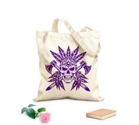 AILOONG Canvas Wine Gift Bag apache native american skull 340g/m² thick fabric Matches clothing