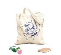 AILOONG Canvas Wine Gift Bag Space Kids Astronauts 340g/m² thick fabric Matches clothing