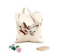 AILOONG Canvas Wine Gift Bag Surfing Beach Surfboard Neptune Statue Beach House Vacations 340g/m² thick fabric Matches clothing