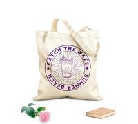 AILOONG Catch The Wafe Summer Beach Cotton Canvas Shoulder Bags 340g/m² thick fabric Uses as a tool bag