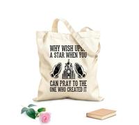 AILOONG christian bible proverbs Reusable Shopper Bags 12 oz thick fabric Foldable 35x40cm Large