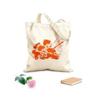 AILOONG Cotton Canvas Shopping Bag Military Tank War Garage Boys Room 340g/m² thick fabric Uses as a gift bag