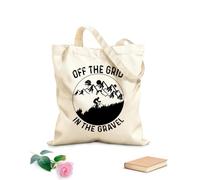 AILOONG Cotton Canvas Shoulder Bags Off The Grid In Graver 12 oz thick fabric Uses as a tool bag 35x40cm Large