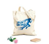 AILOONG Cotton Canvas Shoulder Bags Run Like The Wind 340g/m² thick fabric Uses as a tool bag