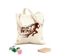 AILOONG Cotton Canvas Shoulder Bags Run Like The Wind 340g/m² thick fabric Uses as a tool bag