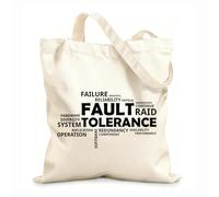 AILOONG Cotton Canvas Shoulder Bags Word Cloud Fault Tolerance 12 oz thick fabric Uses as a tool bag 31x36cm Medium