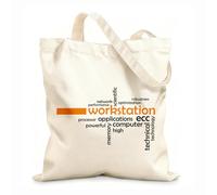 AILOONG Cotton Canvas Shoulder Bags Word Cloud Workstation 12 oz thick fabric Uses as a tool bag 35x40cm Large