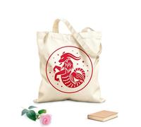 AILOONG Cotton Canvas Women's Bags 340g/m² thick fabric Constellation celestial astrology mysterious space p iction future zodiac Ophiuchus Skin-friendly material