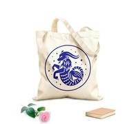 AILOONG Cotton Canvas Women's Bags 340g/m² thick fabric Constellation celestial astrology mysterious space p iction future zodiac Ophiuchus Skin-friendly material