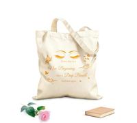 AILOONG Cotton Canvas Women's Bags Every day is a new beginning. Take a deep breath, and start over. 340g/m² thick fabric Skin-friendly material
