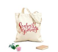 AILOONG Cotton Canvas Women's Bags Season's Greetings 340g/m² thick fabric Skin-friendly material