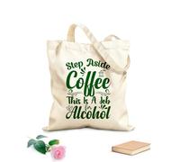 AILOONG Cotton Canvas Women's Bags step aside coffee this is a job 340g/m² thick fabric Skin-friendly material