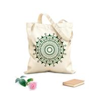 AILOONG Customizable pattern canvas bags intricate and mandalas 340g/m² thick fabric Matches clothing