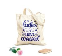 AILOONG Customizable pattern canvas bags ladies i have arrived valentines day heart love be mine holiday 340g/m² thick fabric Matches clothing