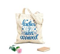 AILOONG Customizable pattern canvas bags ladies i have arrived valentines day heart love be mine holiday 340g/m² thick fabric Matches clothing