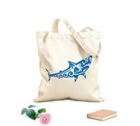 AILOONG Customizable pattern canvas bags maori tribal animal tattoo sea creatures 340g/m² thick fabric Matches clothing