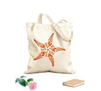 AILOONG Customizable pattern canvas bags maori tribal animal tattoo sea creatures 340g/m² thick fabric Matches clothing