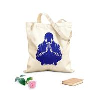 AILOONG Customizable pattern canvas bags The heavenly highlight is the graceful prayerful meditation of praying hands 340g/m² thick fabric Matches clothing