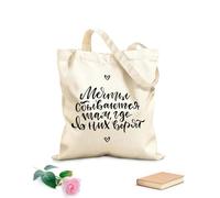 AILOONG Digitally printed canvas bags 12 oz thick fabric dreams come TRUE where you believe in them lettering Uses as a makeup bag 35x40cm Large