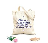 AILOONG Digitally printed canvas bags 340g/m² thick fabric dreams come TRUE where you believe in them lettering Uses as a makeup bag