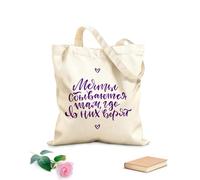 AILOONG Digitally printed canvas bags 340g/m² thick fabric dreams come TRUE where you believe in them lettering Uses as a makeup bag