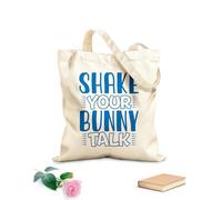 AILOONG Digitally printed canvas bags 340g/m² thick fabric Easter Bunny Hop Thief Hunt My First Baby Uses as a makeup bag