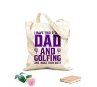 AILOONG Digitally printed canvas bags dad daddy stepdad father papa quote pop pop best design 340g/m² thick fabric Uses as a makeup bag