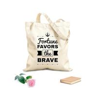 AILOONG Digitally printed canvas bags daily wisdom and motivation quotes set 12 oz thick fabric Uses as a makeup bag 31x36cm Medium