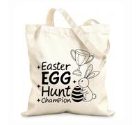 AILOONG Digitally printed canvas bags easter sunrise in vibrant easter s 12 oz thick fabric Uses as a makeup bag 25x30cm Small