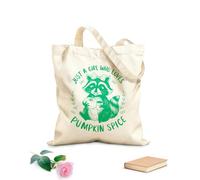 AILOONG Digitally printed canvas bags fall and autumn design fall and autumn quotes typography 340g/m² thick fabric Uses as a makeup bag