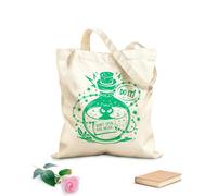 AILOONG Do It Don'T Open Evil Inside Cotton Canvas Shoulder Bags 340g/m² thick fabric Uses as a tool bag