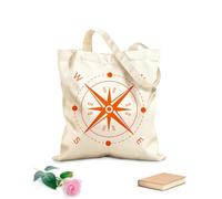 AILOONG Flat Tape Handle Tote Bag cardinal direction 340g/m² thick fabric Replaces school bag