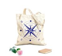 AILOONG Flat Tape Handle Tote Bag cardinal direction 340g/m² thick fabric Replaces school bag