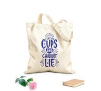 AILOONG Flat Tape Handle Tote Bag coffee quotes i like big cups and i cannot lie 340g/m² thick fabric Replaces school bag