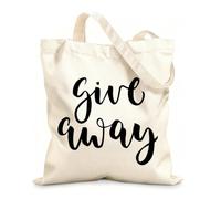 AILOONG ga calligraphic lettering on isolated modern brush calligraphy logo Reinforced Bottom Canvas Bag 12 oz thick fabric Uses as a gift bag 35x40cm Large