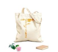 AILOONG High-definition printed tote bags Huge Tree Branches Forest Realistic Birch Tree Wildlife Woodland Jungle Playhouse 340g/m² thick fabric Reusable