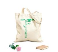 AILOONG High-definition printed tote bags Huge Tree Branches Forest Realistic Birch Tree Wildlife Woodland Jungle Playhouse 340g/m² thick fabric Reusable