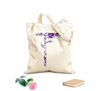 AILOONG High-definition printed tote bags Huge Tree Branches Forest Realistic Birch Tree Wildlife Woodland Jungle Playhouse 340g/m² thick fabric Reusable