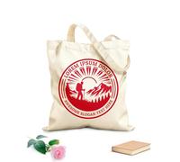 AILOONG Hiking Man Alone Logo People Icon Cotton Canvas Shoulder Bags 340g/m² thick fabric Uses as a tool bag