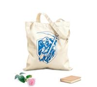 AILOONG Horror Night Dead Skull Darkness Death Scythe Unbleached Canvas Tote Bag 340g/m² thick fabric Uses as a tool bag