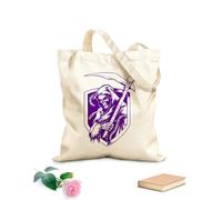 AILOONG Horror Night Dead Skull Darkness Death Scythe Unbleached Canvas Tote Bag 340g/m² thick fabric Uses as a tool bag